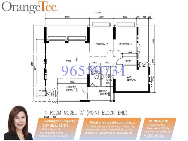 Blk 164 Gangsa Road (Bukit Panjang), HDB 4 Rooms #174744912